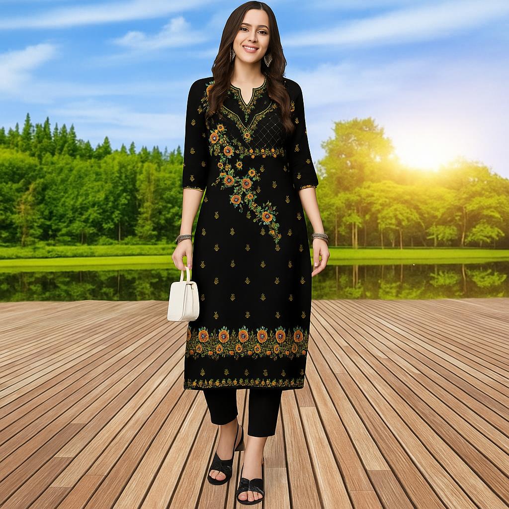 Ethnic Fashion Kurtis - Мусульманское женское модное удобное платье Kurtta
