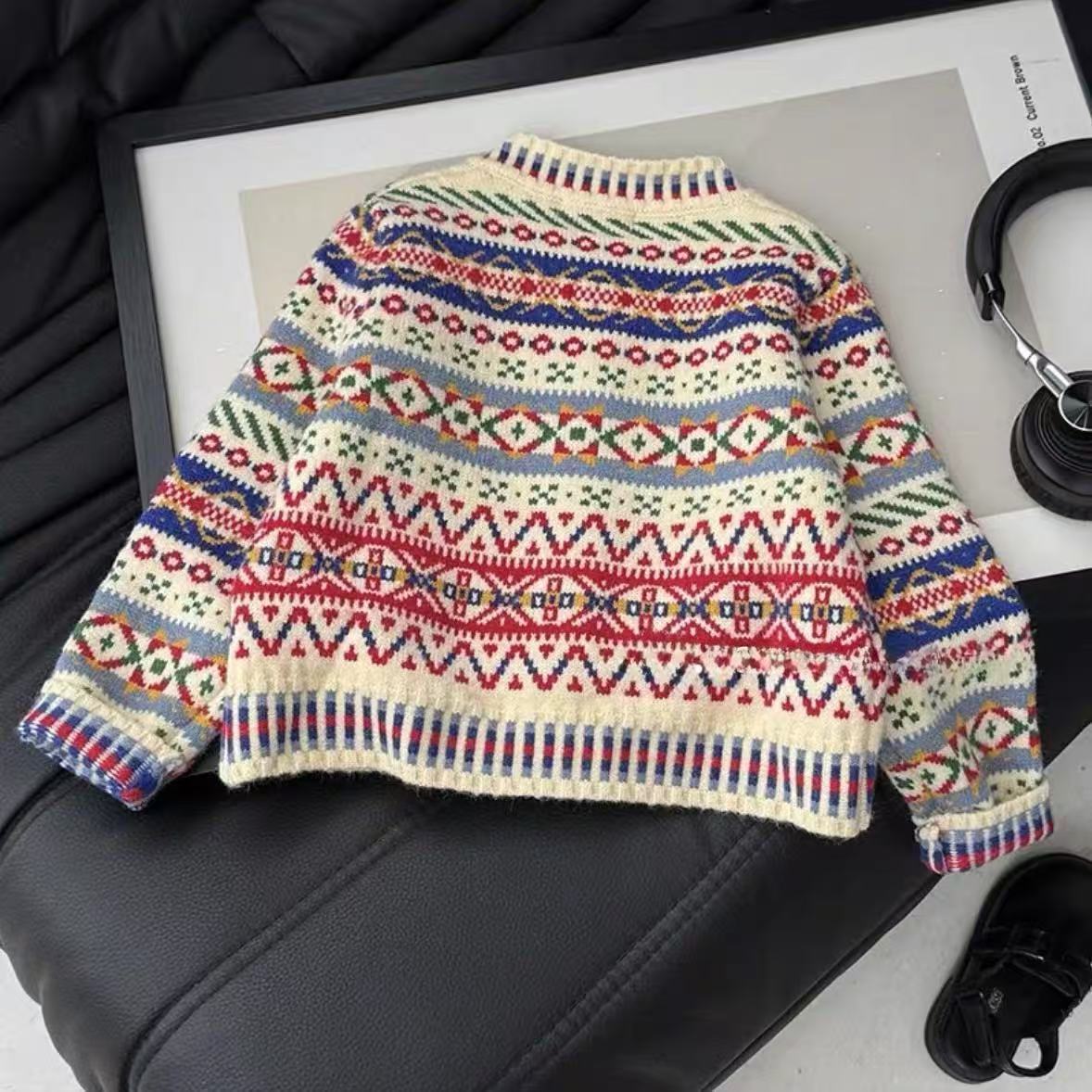 Модный вязаный кардиган для де – обзор и цена Kids Ethnic Fashion