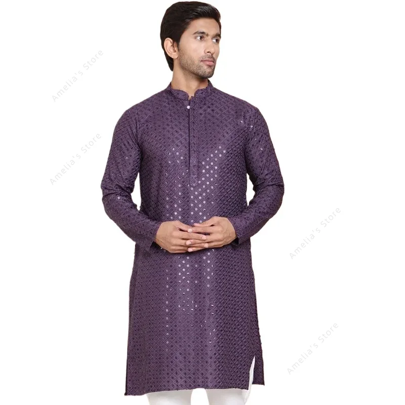 Индийская мужская туника Kurta – обзор и цена Kurta Men Cotton