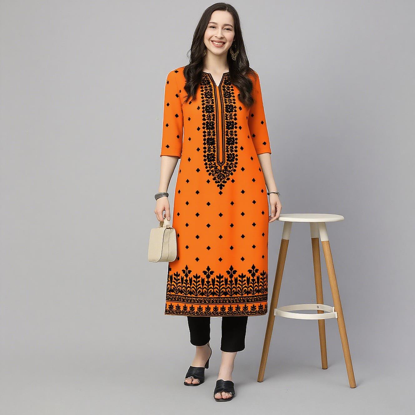 Мусульманские цветы Курта, жен – обзор и цена Ethnic Fashion Kurtis