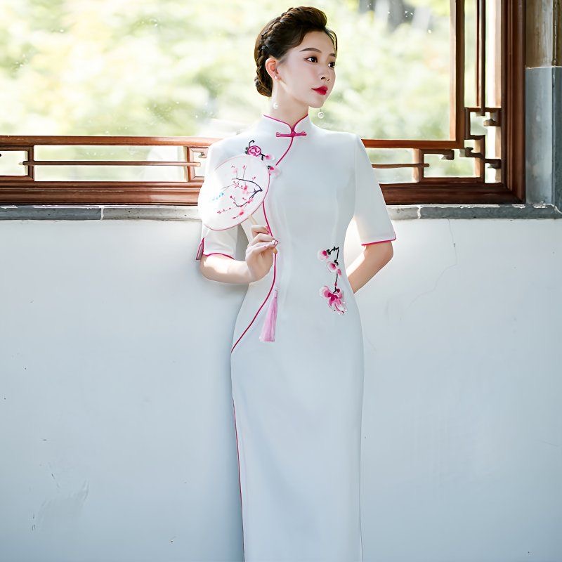 Женское вьетнамское платье Aod – обзор и цена Ao Dai Vietnam Dress