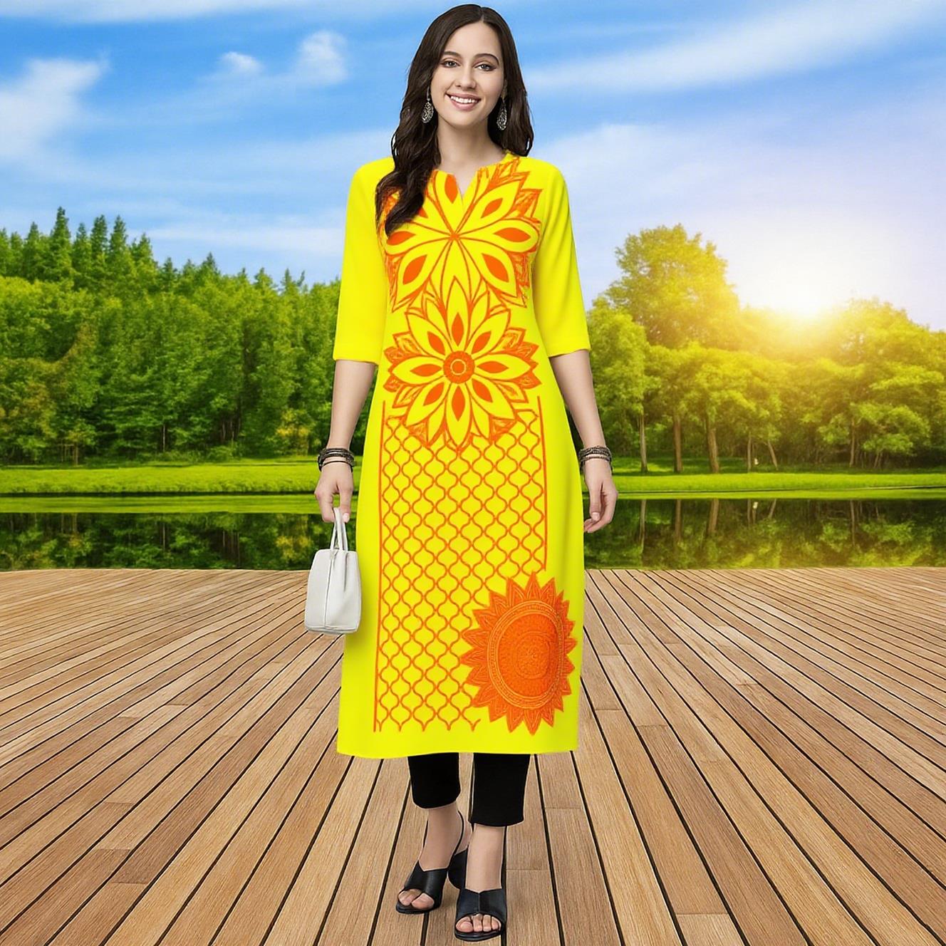 Мусульманское женское модное у – обзор и цена Ethnic Fashion Kurtis