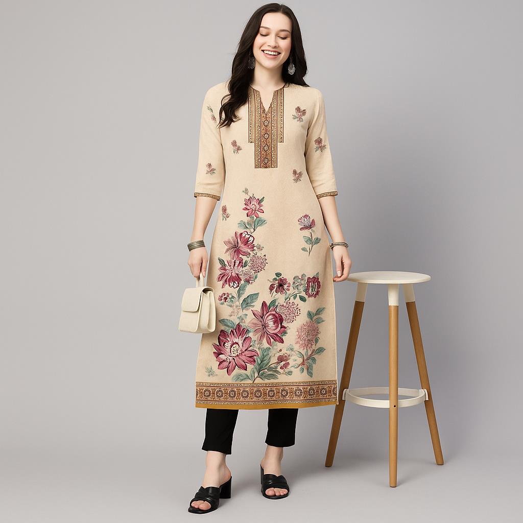 Мусульманский Курт, женское по – обзор и цена Ethnic Fashion Kurtis