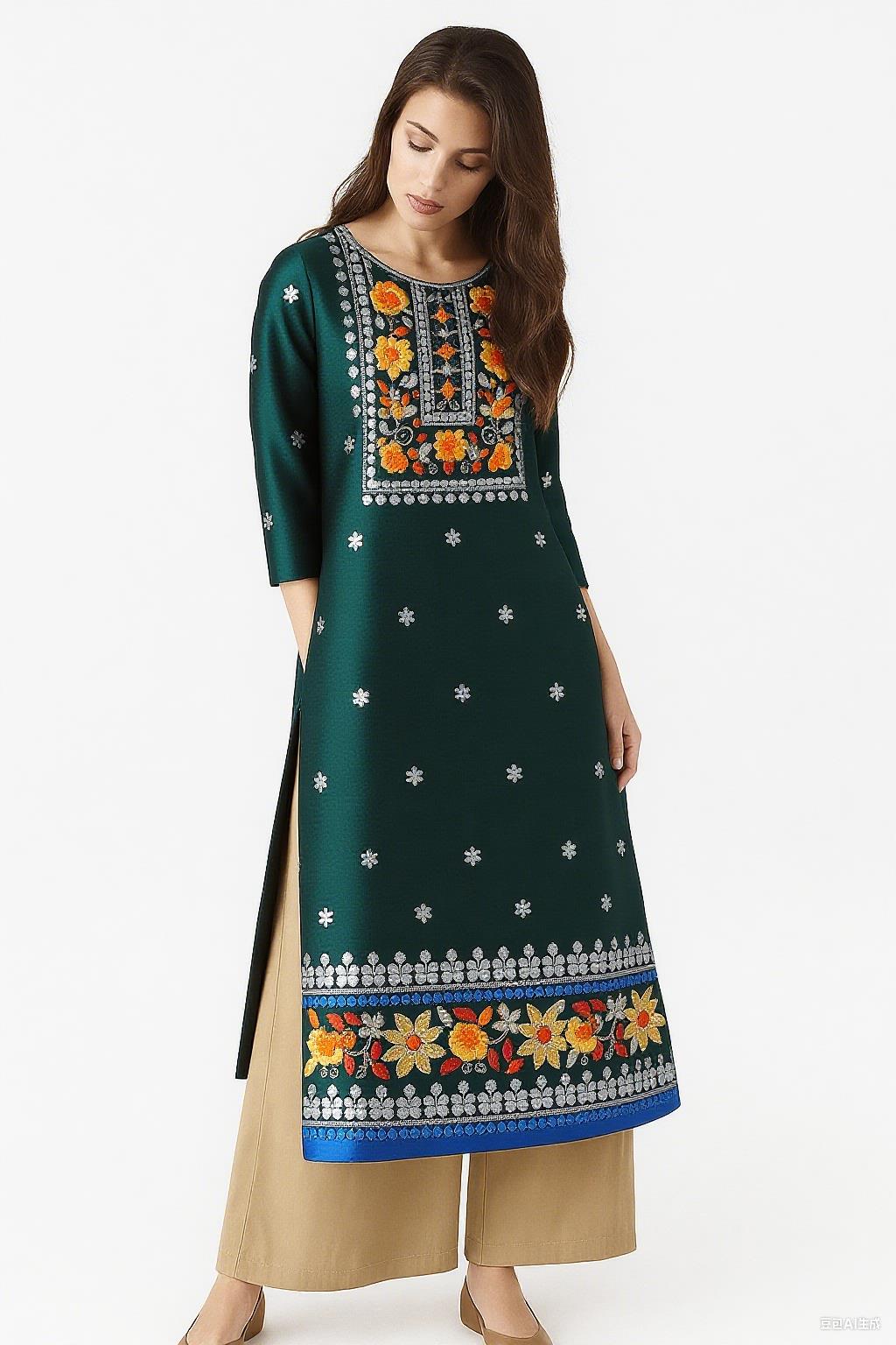 Мусульманский Курт, женская мо – обзор и цена Ethnic Fashion Kurtis