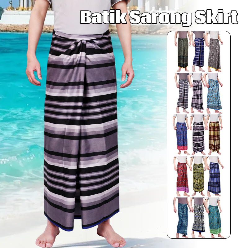 Пляжная юбка-саронг унисекс в  – обзор и цена Batik Sarong Wrap