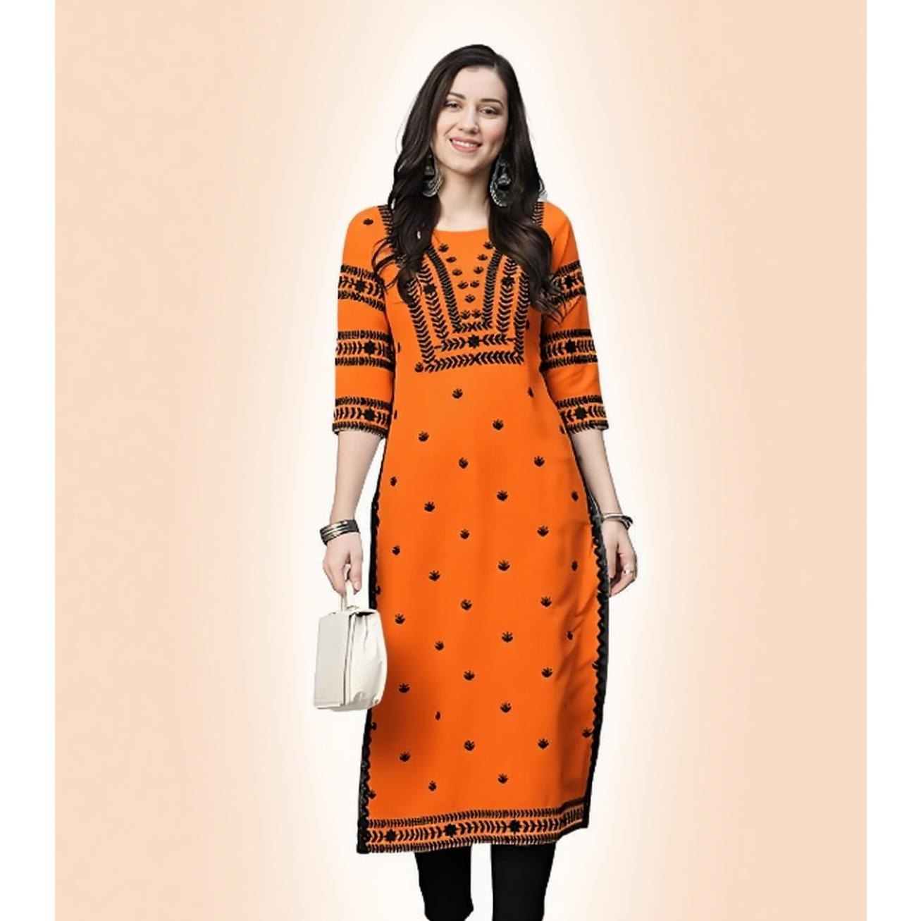 Мусульманские цветы Курта, жен – обзор и цена Ethnic Fashion Kurtis