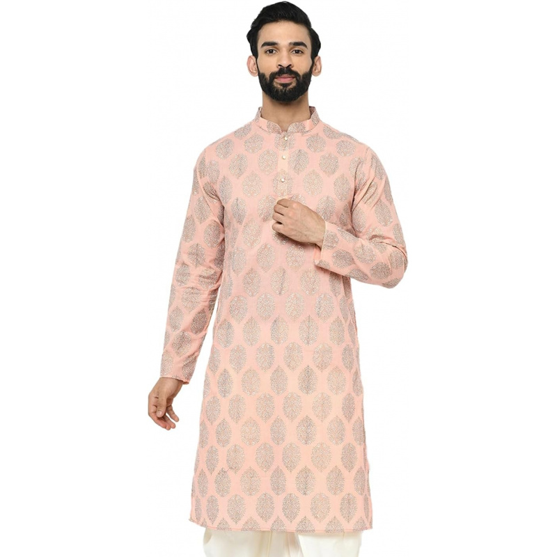 Мужская курта - туника из хлоп – обзор и цена Kurta Men Cotton
