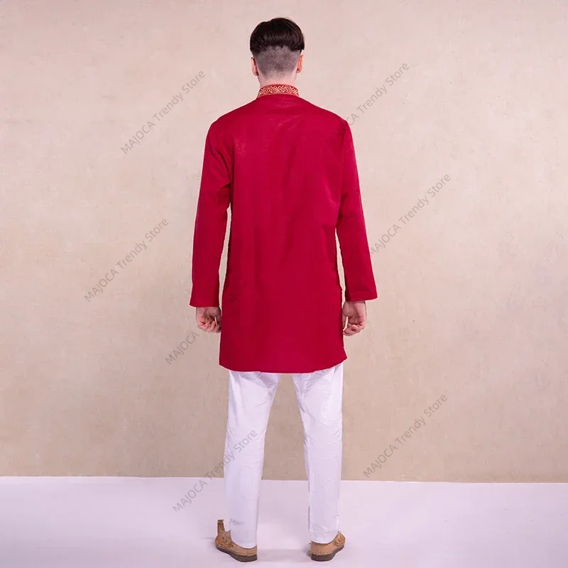 Индийское платье для мужчин, р – обзор и цена Kurta Men Cotton