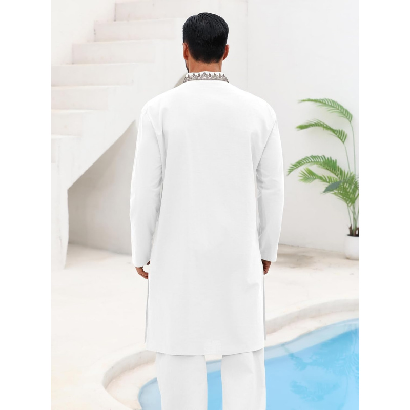 Мужская хлопковая рубашка-кафт – обзор и цена Kurta Men Cotton