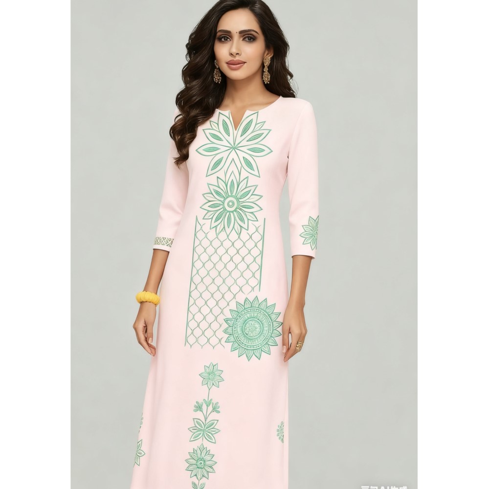 Женское повседневное модное пл – обзор и цена Ethnic Fashion Kurtis