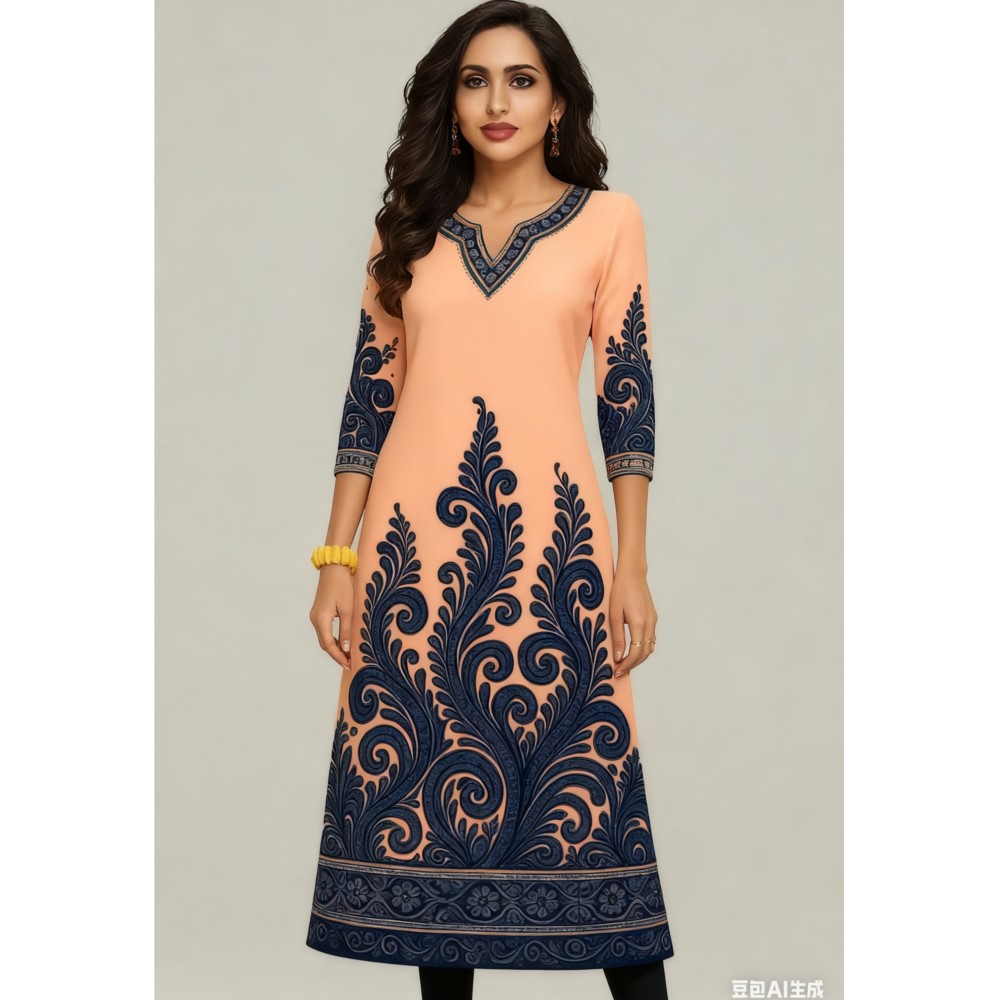 Мусульманские цветы Курта, жен – обзор и цена Ethnic Fashion Kurtis